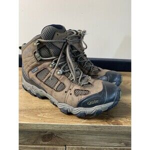 OBOZ Bridger Mid B-Dry Hiking Waterproof Boots Brown Women’s Size 10